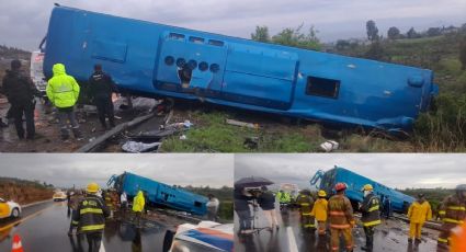¿Qué pasó en la autopista Puebla-Atlixco? Choque deja 35 heridos