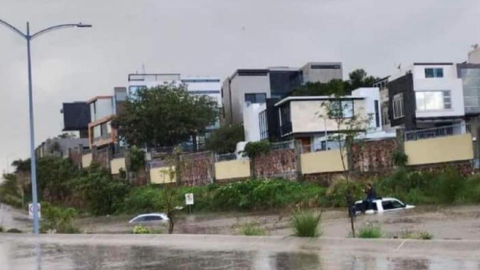 Afectaciones por la lluvia de ayer  en León.