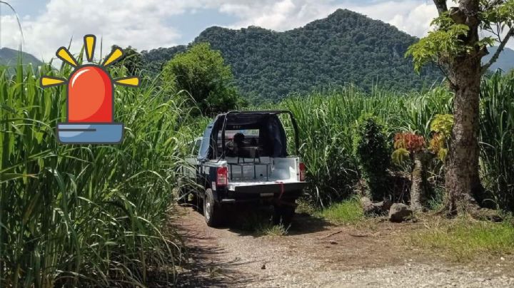 Localizan a hombre sin vida en zona de cañales del Valle de Tuxpango