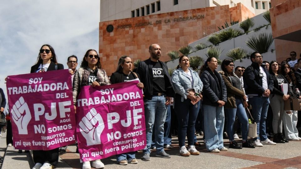 Protestas contra la reforma judicial