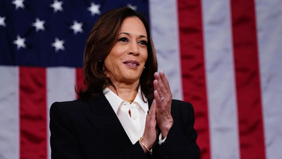 Kamala Harris, candidata demócrata a la presidencia de EU