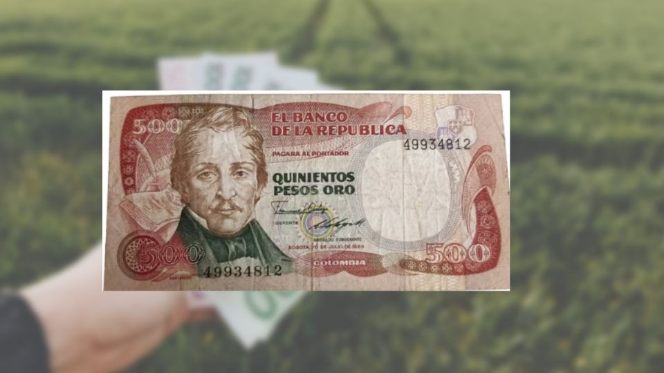 Así es el billete de 500 que vale más de 20,000 pesos