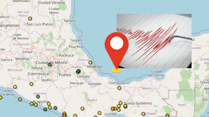 ¿Lo sentiste? Se registran sismos en dos municipios de Veracruz hoy 28 de agosto