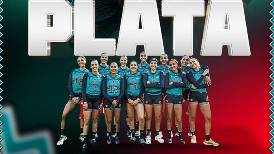 México se queda con la plata en Mundial de Flag Football