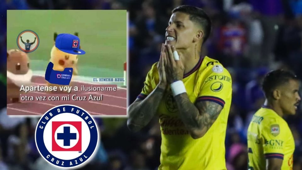 Cruz Azul humilló al Club América por 4-1