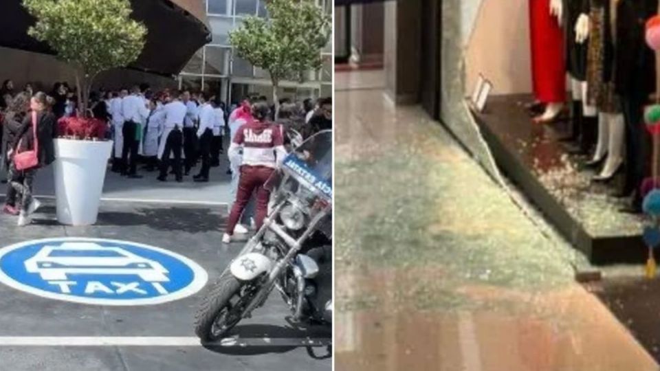 Un hombre disparó al menos seis veces contra una pareja que se encontraba en Plaza Galerías Toluca y luego huyó; las autoridades implementaron un operativo policial para localizar al presunto agresor.