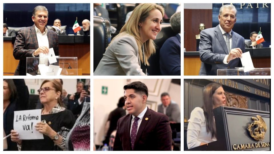 Así votaron los 6 senadores de Guanajuato sobre la reforma del Poder Judicial.