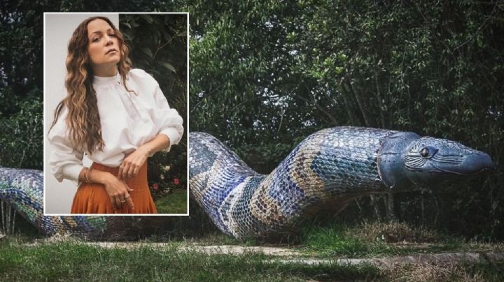 Natalia Lafourcade se presenta en reinauguración de la escultura Coatl