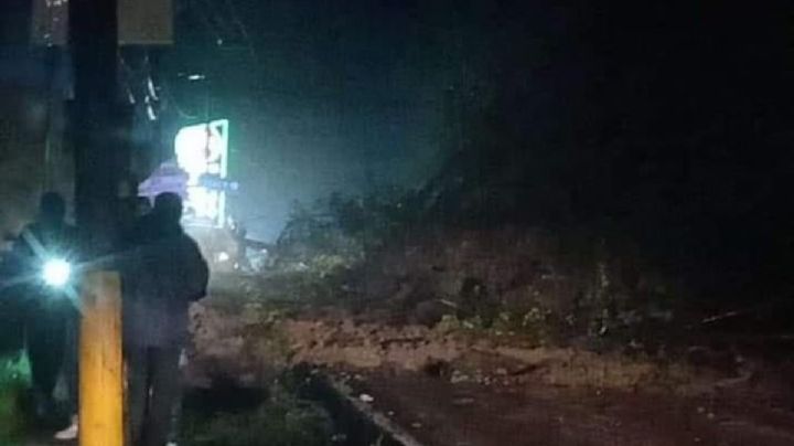 Se desgaja cerro en Jilotzingo; muere bebé de 3 meses