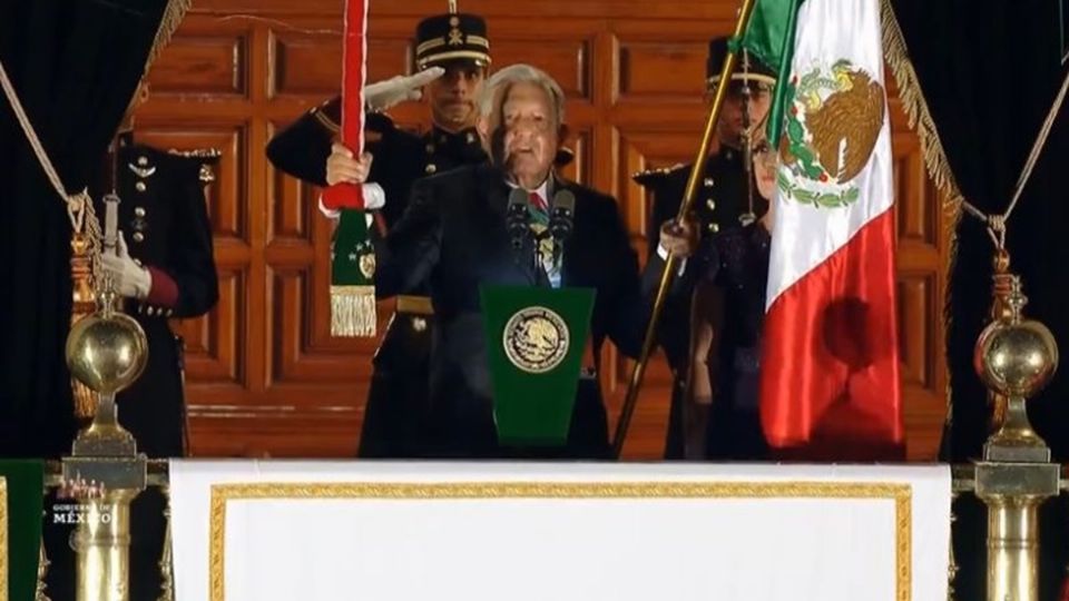 AMLO da su último Grito