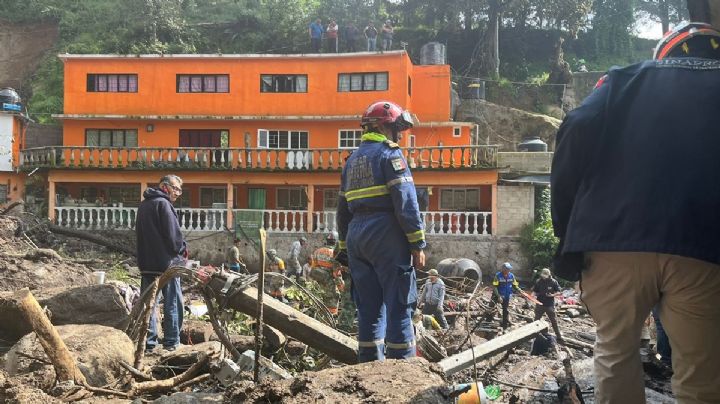 Incrementa a 9 el número de víctimas por deslave en Jilotzingo