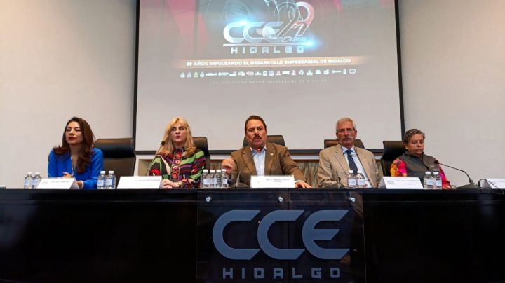 Anuncian actividades por el 29 aniversario del Consejo Empresarial de Hidalgo