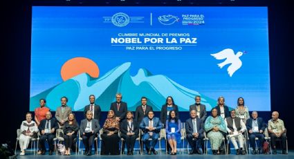 Inauguran Cumbre Mundial de los Premios Nobel de la Paz en Nuevo León