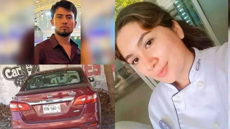 Hallan coche en el que viajaban Claudia y su novio; siguen desaparecidos en Poza Rica