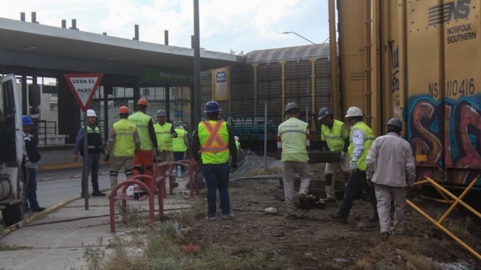 Descarrilamiento de tren en Ciudad Juárez, Chihuahua