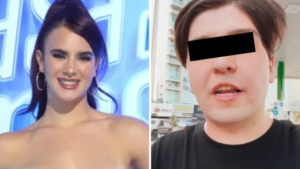 La actriz fue novia del polémico influencer.