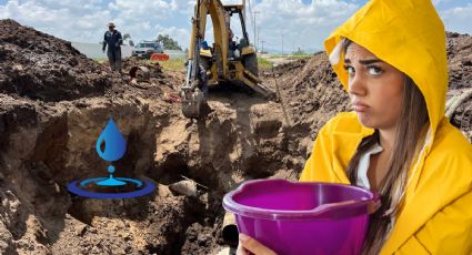 Desabasto de agua en estas zonas de Pachuca por rehabilitación del acueducto Téllez