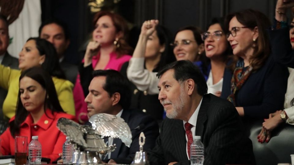 Noroña, presidente de la Mesa Directiva del Senado