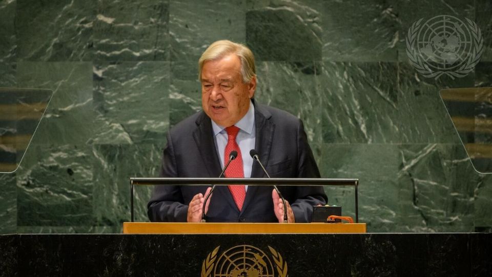 El secretario general de la ONU, António Guterres.