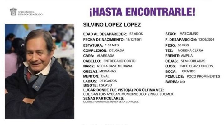 Silvino salió de trabajar y se fue a su casa; desapareció tras deslave en Jilotzingo