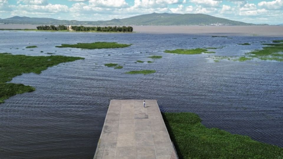 Empieza a llenarse la Laguna de Yuriria.