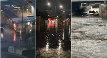 Las impactantes imágenes de las inundaciones que dejó la lluvia en Coacalco y Tultitlán