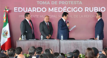 Llega la 4T a Mineral de la Reforma, asume gobierno Eduardo Medécigo Rubio