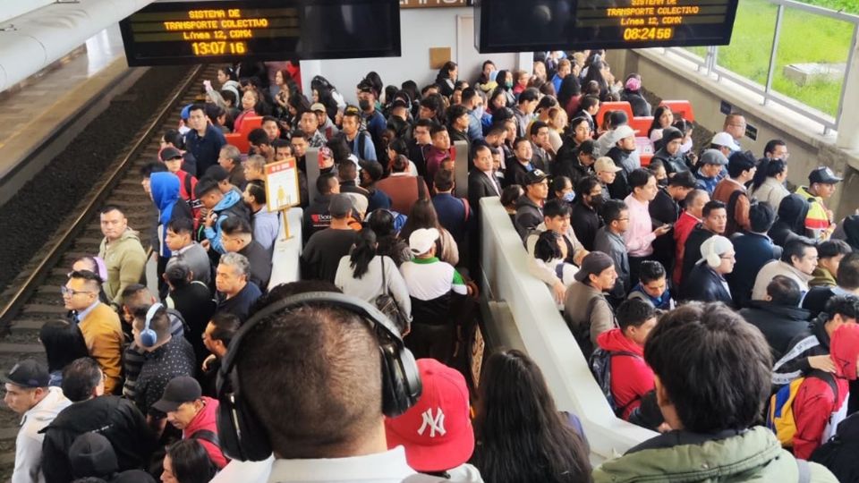 Así luce la línea 12 del Metro hoy 5 de septiembre