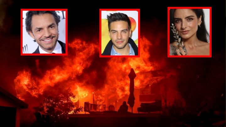 "Es aterrador": Los Derbez revelan que son damnificados por los incendios en Los Ángeles