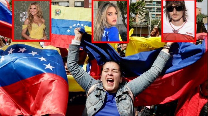 Marjorie de Souza, Lele Pons y otros famosos se manifiestan contra Nicolás Maduro