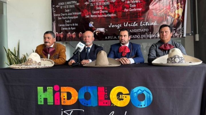 Más de 40 equipos competirán en el Torneo Estatal Por un Hidalgo más Charro