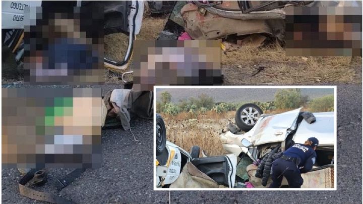 Saldo fatal tras accidente en Ajacuba: 8 muertos, entre ellos 3 menores