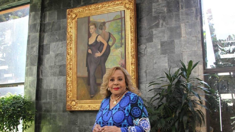 El cuadro que le pintó Diego Rivera está valuado en millones de dólares. 
