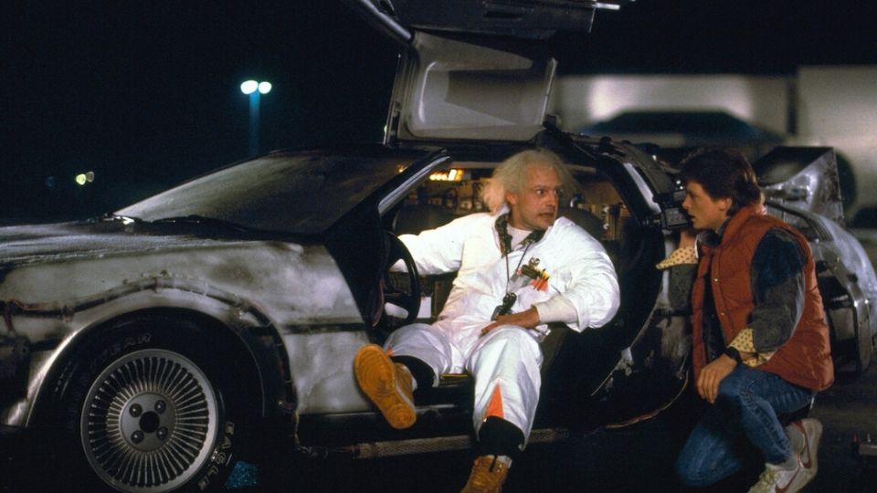 El Doc,Marty y el DeLorean