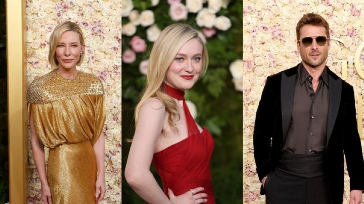 Glamour, cine, series y estrellas: Así fue la alfombra roja de los Globos de Oro 2025