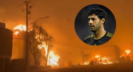 Lujosa casa de Carlos Vela es consumida por incendios en Los Ángeles