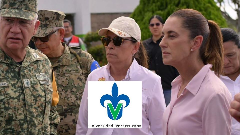 Durante supervisión de la atención de la emergencia natural en Veracruz.