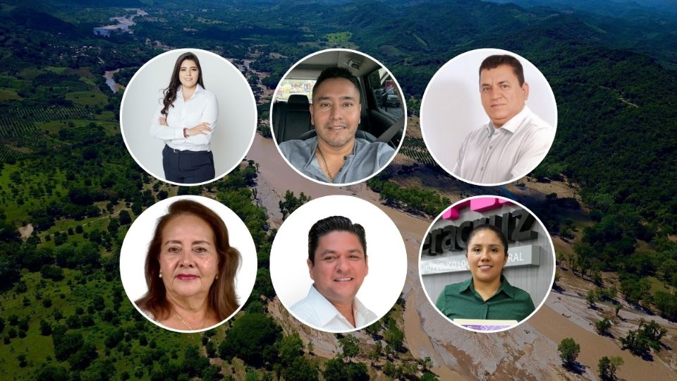 ¿Quiénes ganaron las elecciones en los 22 municipios de Veracruz más afectados?