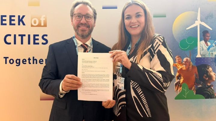 Cecilia Patrón concluye exitosa gira de trabajo en Europa en beneficio de Mérida