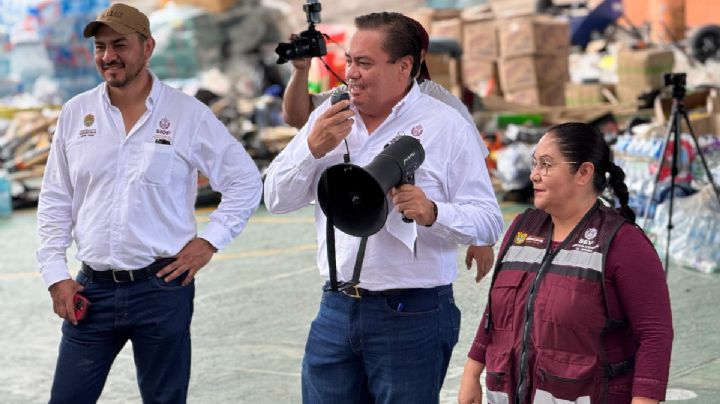 Participan más de mil voluntarios de la SEV en limpieza de Poza Rica tras inundaciones