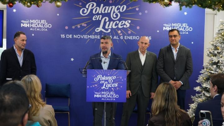 Anuncian Tabe y restauranteros “Polanco en luces” para arrancar época navideña