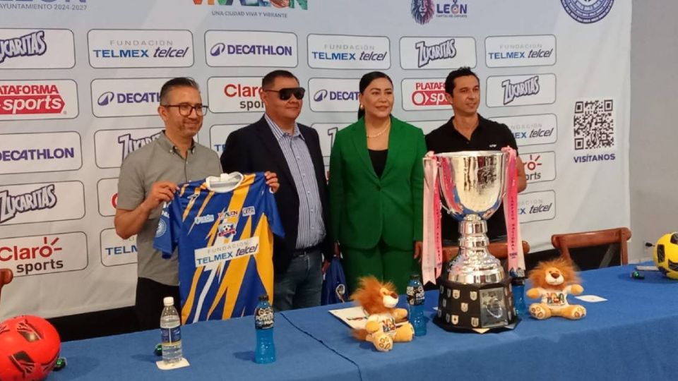 Presentan la fase final de la Copa Telmex Telcel que disputarán en León 2,500 jóvenes.