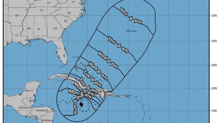 Huracán Melissa se fortalece a categoría 5 y pone en alerta máxima al Caribe