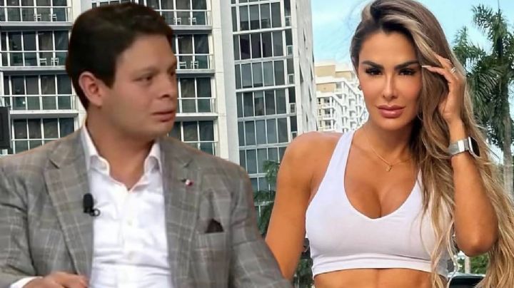 Mientras Giovanni Medina festejaba el cumpleaños de su hijo, Ninel Conde se hacía nueva cirugía para cambiar el color de sus ojos