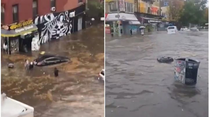 Inundaciones por tormenta en Nueva York deja 2 muertos