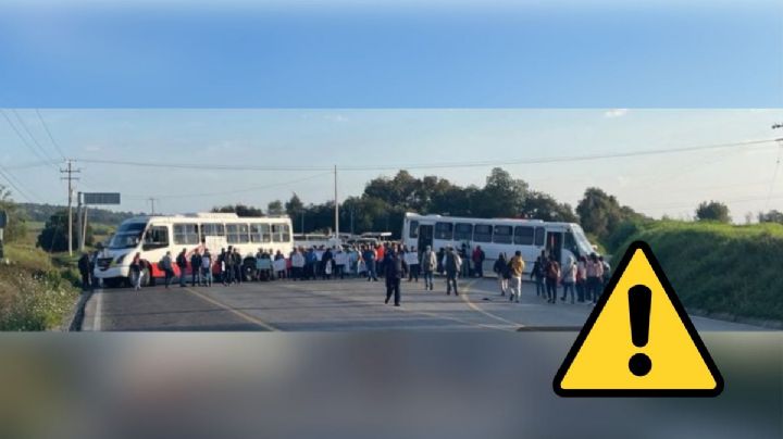 Pobladores bloquean carretera Teziutlán - Perote hoy 6 de octubre; esto reclaman