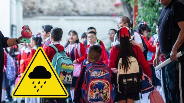 Amplían suspensión de clases en estos 61 municipios de Veracruz por las lluvias