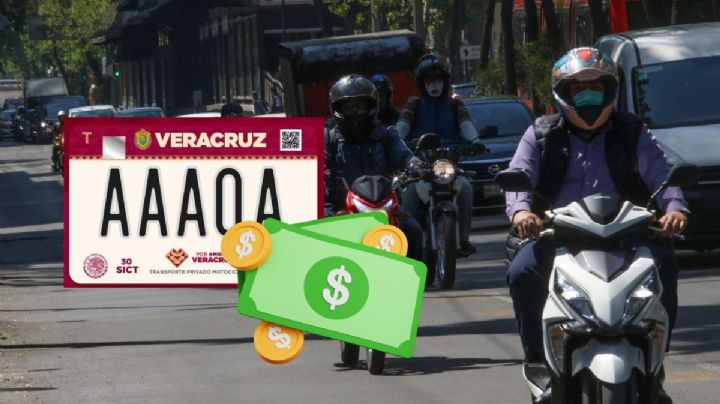 Condonación de adeudos de motos en Veracruz con reemplacamiento; esto debes saber
