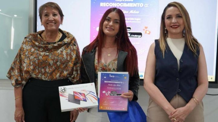 Reconoce IACIP a jóvenes ganadores del Concurso TikTok Challenge