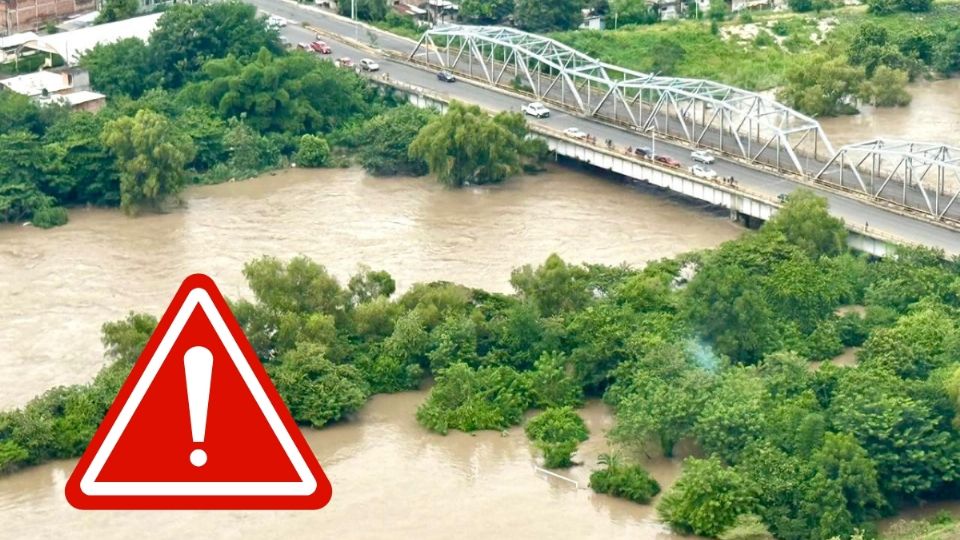 Tras lluvias, así se encuentran los niveles de los ríos en Veracruz